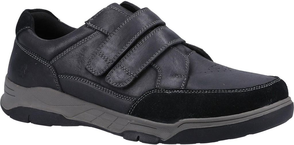 Hush Puppies - Herren Schuhe "Fabian", Leder FS9716 (47 EU) (Schwarz)