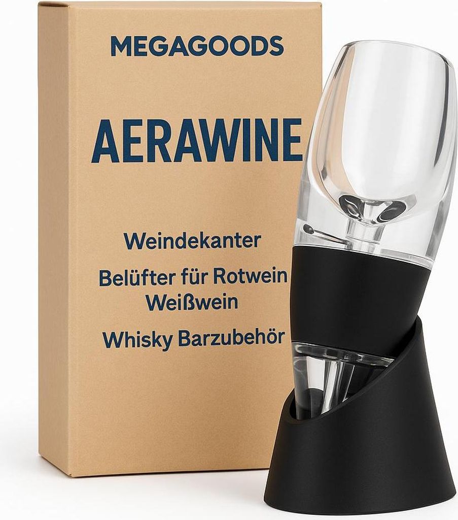 Weindekanter Belüfter für Rotwein Weißwein Whisky Produktbild 