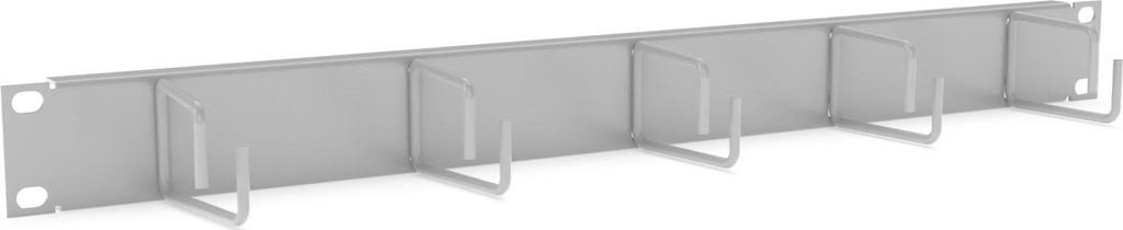 Enoc 19Zoll Querrangierpanel 1HE grau TFP 01-RAL 7035