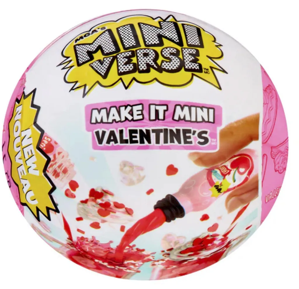Kit Miniature Saint-Valentin Miniverse DIY Créatif avec Résine UV