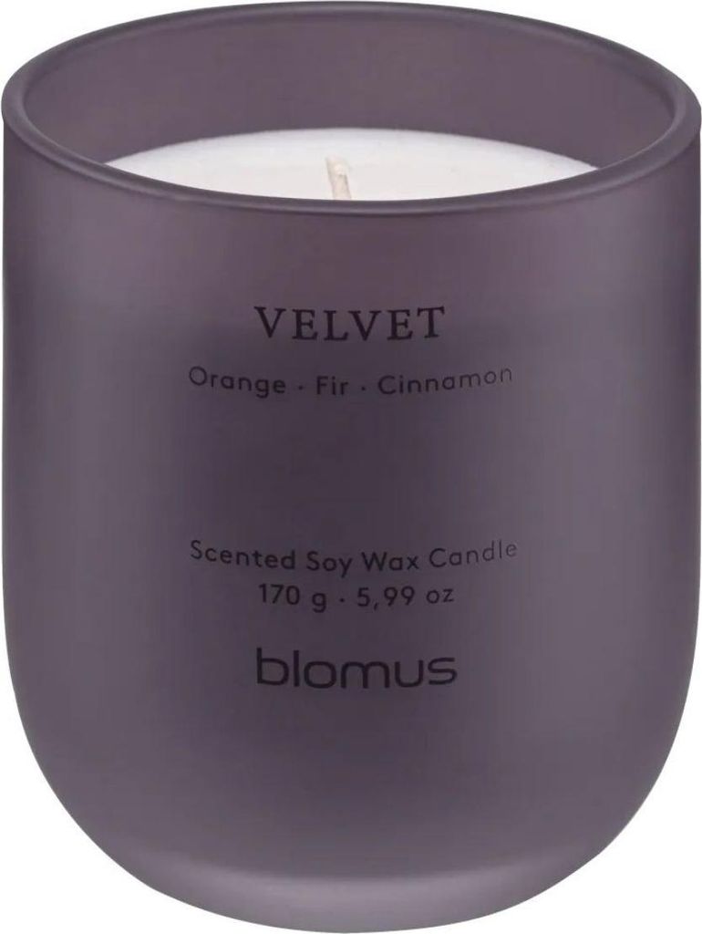 blomus GmbH TUOKSU Duftkerze S Velvet midnight plum 9cm