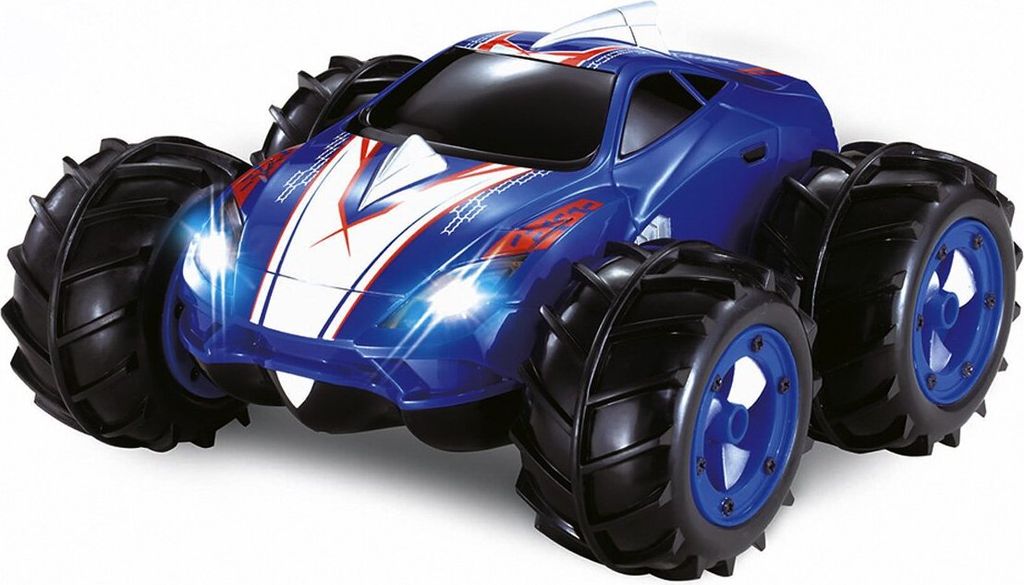 Jollity Works RC-Fahrzeuge Ferngesteuerte Autos für Kinder – Bewegt sich auch im Wasser! Blau