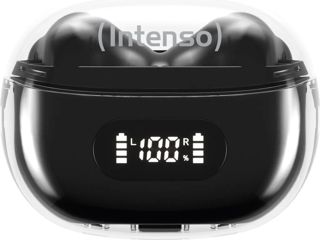 Écouteurs Bluetooth Intenso T310AE pour appels et musique avec étui