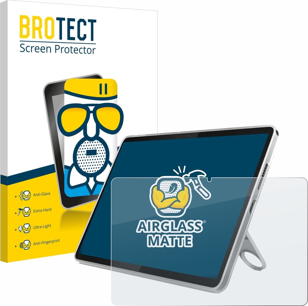 BROTECT Entspiegelungs Schutzglas für Lenovo Tab 10.1" Schutzfolie Panzer Folie Glas Display Schutz matt