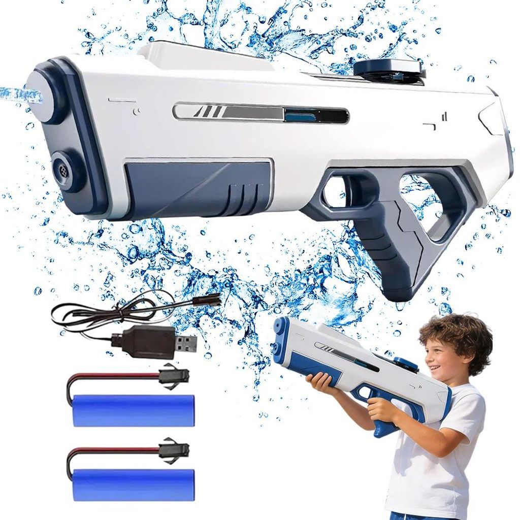 Elektrická vodní pistole, vhodná pro dospělé i děti. Obrázek produktu 