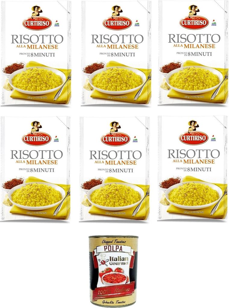 Curtiriso Risotto alla Milanese pronto in 8 minuti Risotto Produktbild 