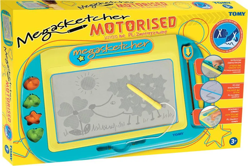 Occuper les Enfants en Voyage avec l'Ardoise TOMY Megasketcher E73164