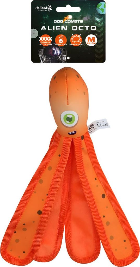 Dog Comets Alien Octo Orange L