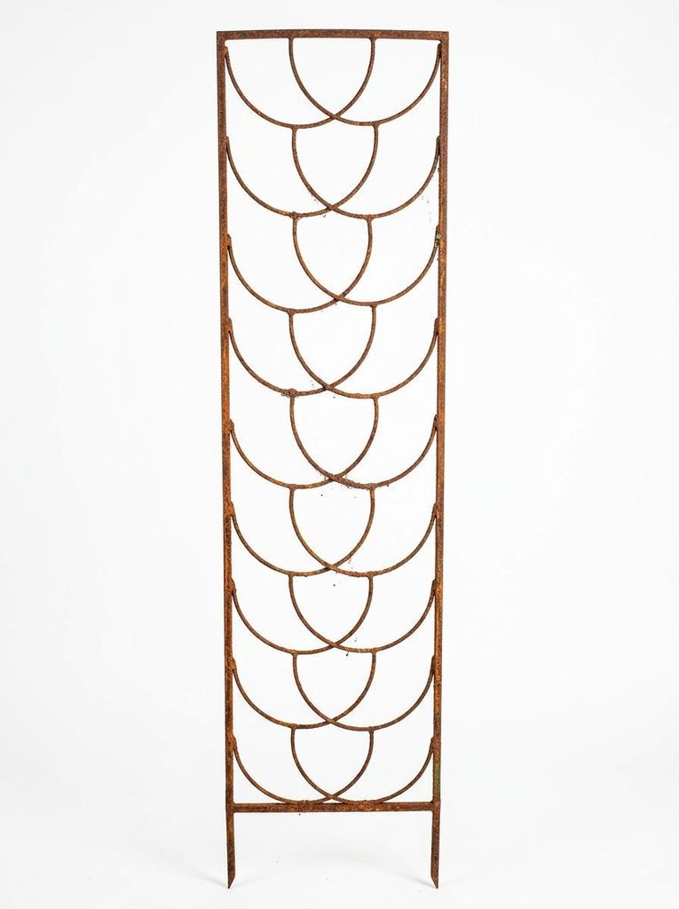 Rankgitter Rost 200 x 46 cm - Rankhilfe Garten - Produktbild 