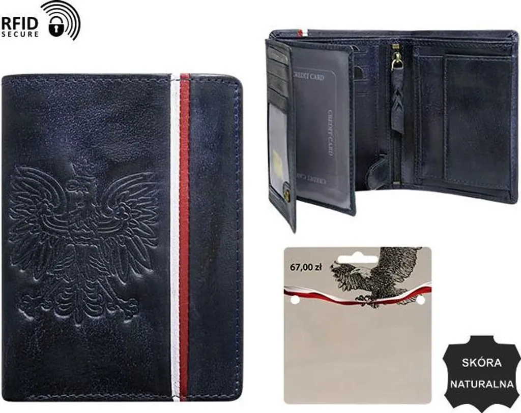 Portafoglio Uomo Rovicky Bogakh Graphite in Vera Pelle RFID - Offerta