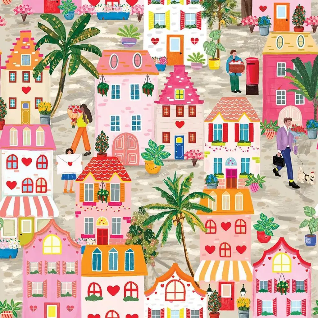 Puzzle 1000 Pièces Love is in the Air - Jeu de Patience Créatif 12+