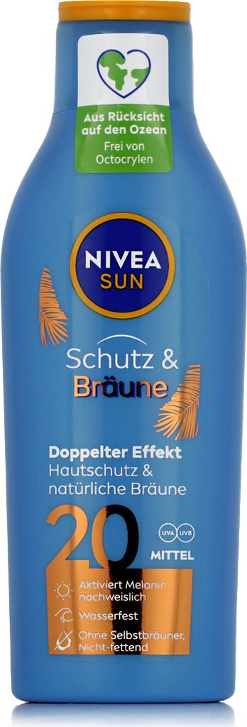 Nivea Sun Protect & Bronze Sunscreen Lotion SPF 20 UVA 200ml