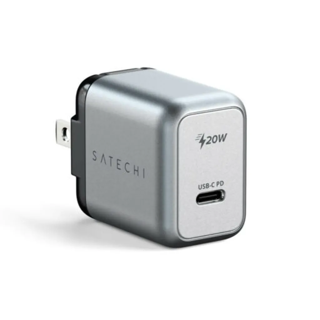 Chargeur USB-C 20W Satechi Power Delivery - Charge rapide format Mini - 11