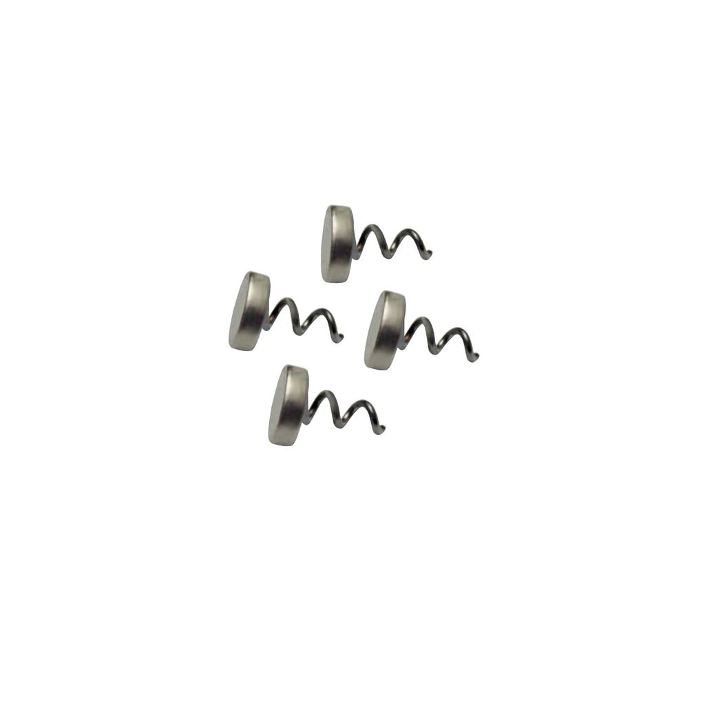 Behr NLC Spiral-Magnet – Gummifisch-Magnet-Haken System 4 Stück