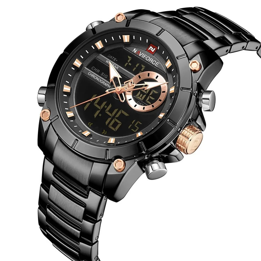 Montre de Sport Chic Homme NAVIFORCE SC-14611 pour Bureau et Loisirs
