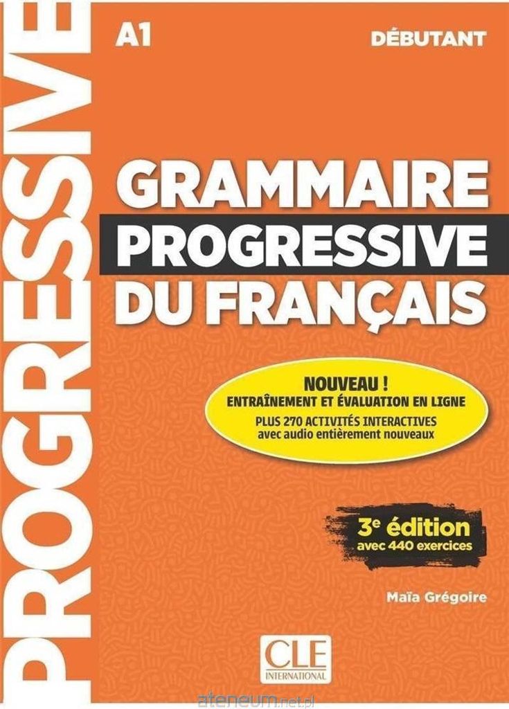 Grammaire progressive du Francais. A1 + CD audio Obrázek produktu 