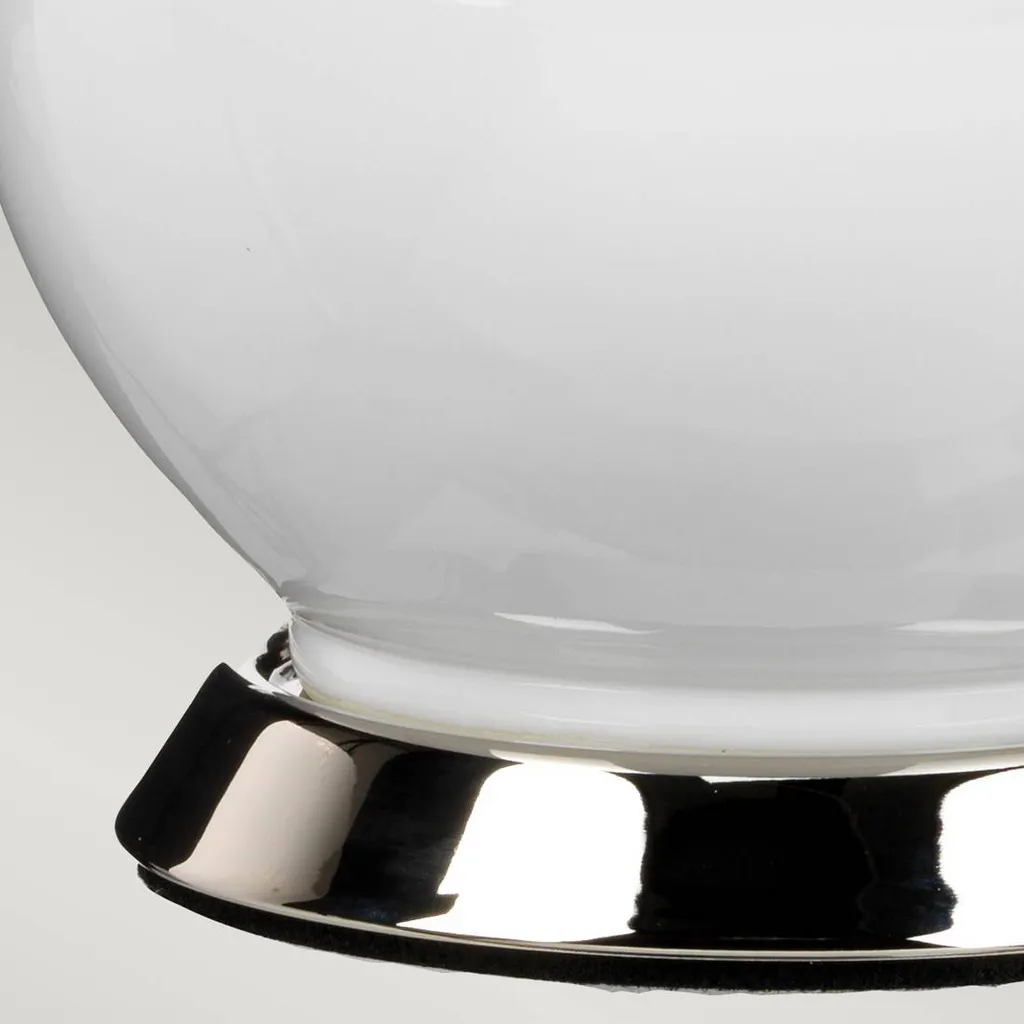 Grande lampe Isla décorative en céramique peinte Elstead - 60W E27 - 5