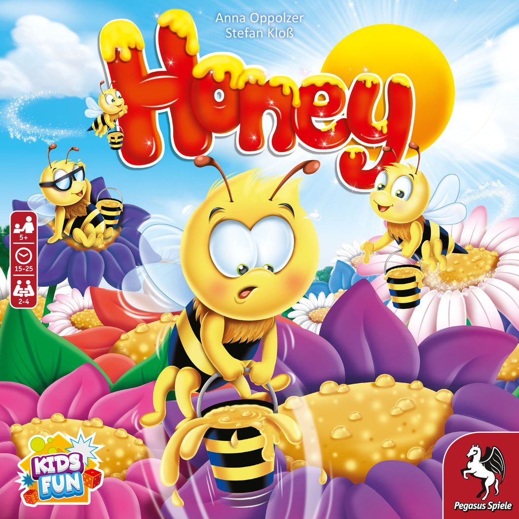 Pegasus Spiele Honey 65501G Gra planszowa (od 5 lat, 2 - 4 Zdjęcie produktu 