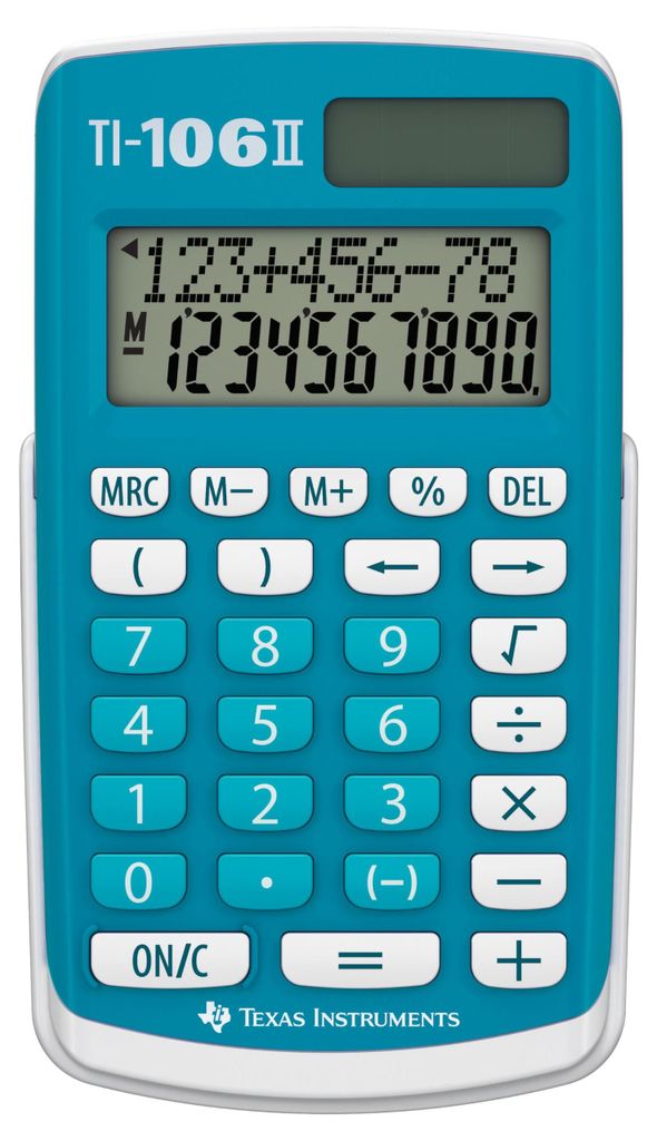 Texas Instruments - Calculatrice de poche Texas Ti -106ii | Image du produit 