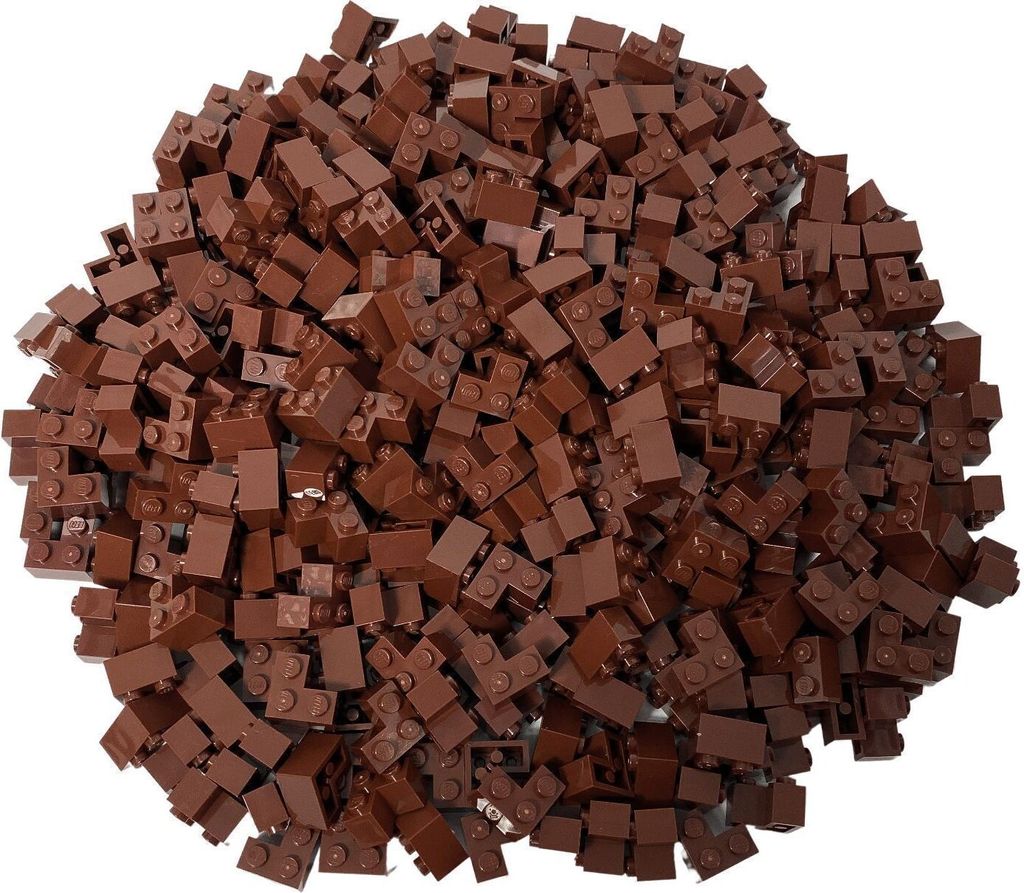LEGO® 2x2 briques d'angle rouge-brun - 2357 NOUVEAU  Image du produit 