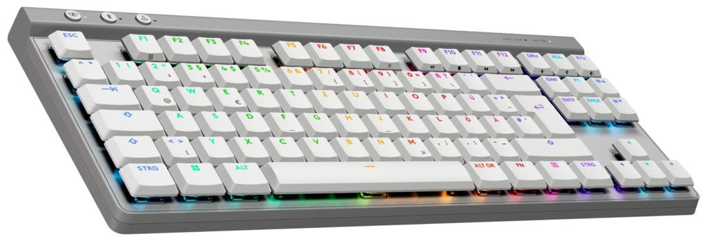 Logitech G515 LIGHTSPEED TKL White (DE) Produktbild 