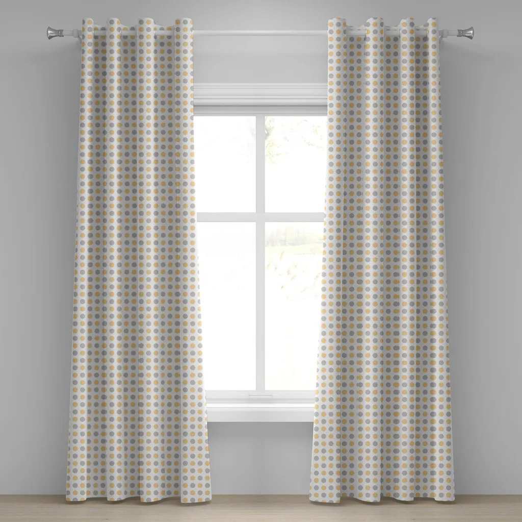 Tenda Shabby ABAKUHAUS Vintage Blu e Arancione 280x175cm | Offerta