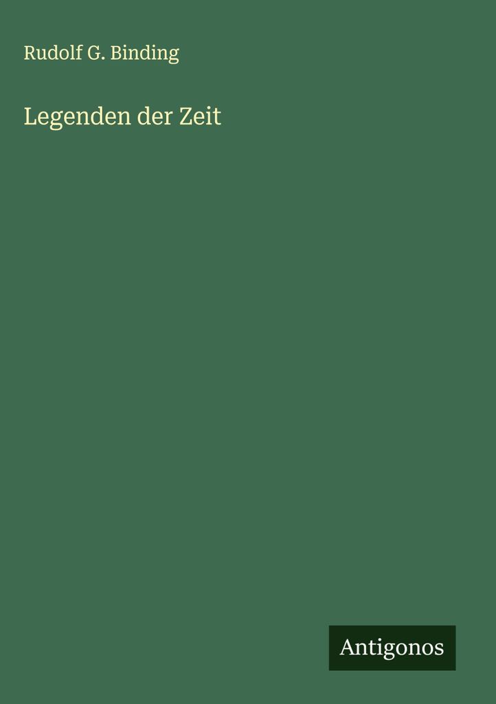 Legenden der Zeit