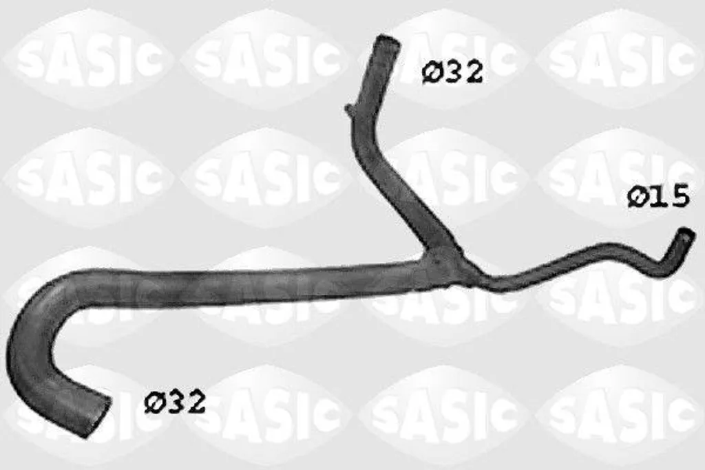 Tubo Radiatore Sasic SWH4310 per Laguna 7700835912 - Miglior Prezzo