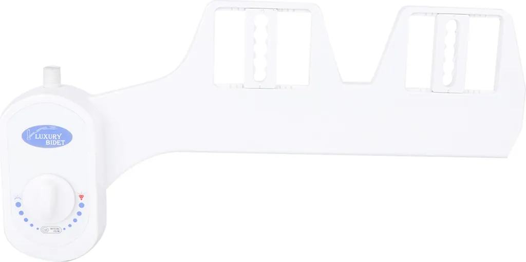 Bidet pour Toilettes Nettoyage Intime Doux avec Double Buse G1/2in