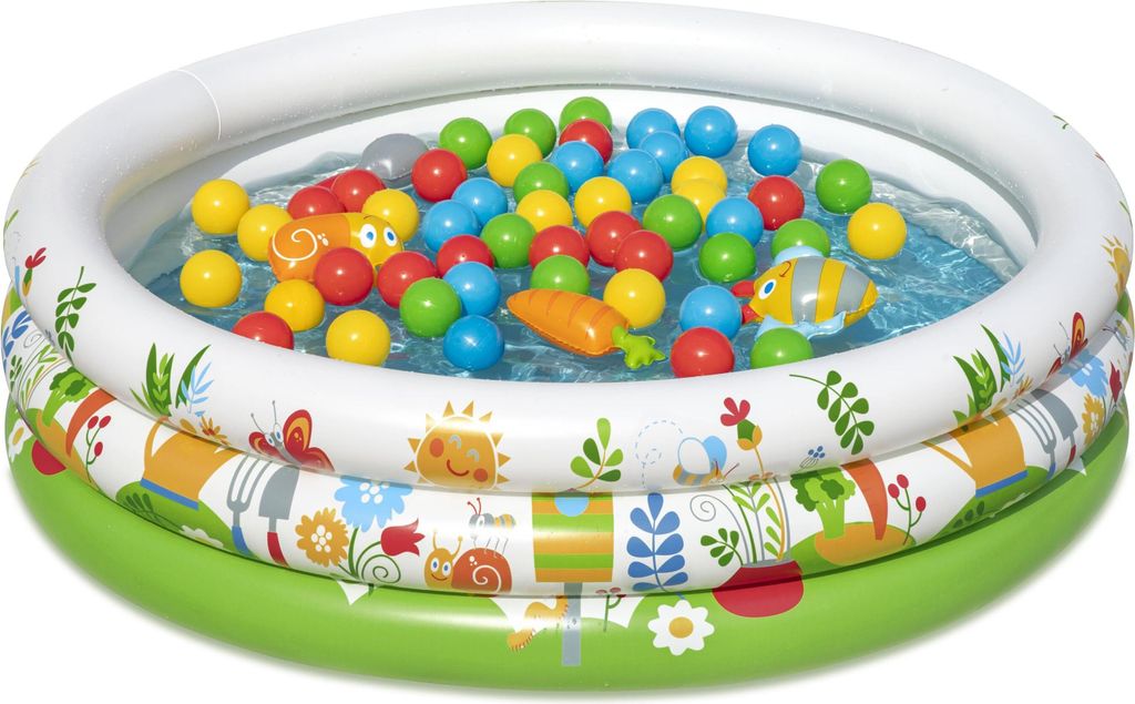 Bestway Bazén Bestway 102x25cm s loptičkamix Obrázok produktu 