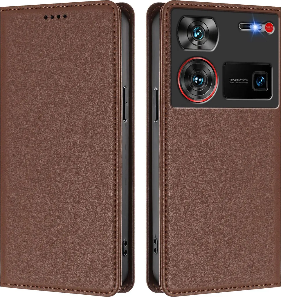 Cover per Nokia C02, Custodia Flip Pelle Portafoglio, Magnetica
