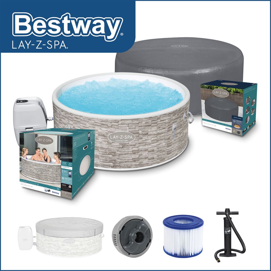 LAYZSPA® Vancouver ECO WhirlpoolBundle mit Kaufland.de