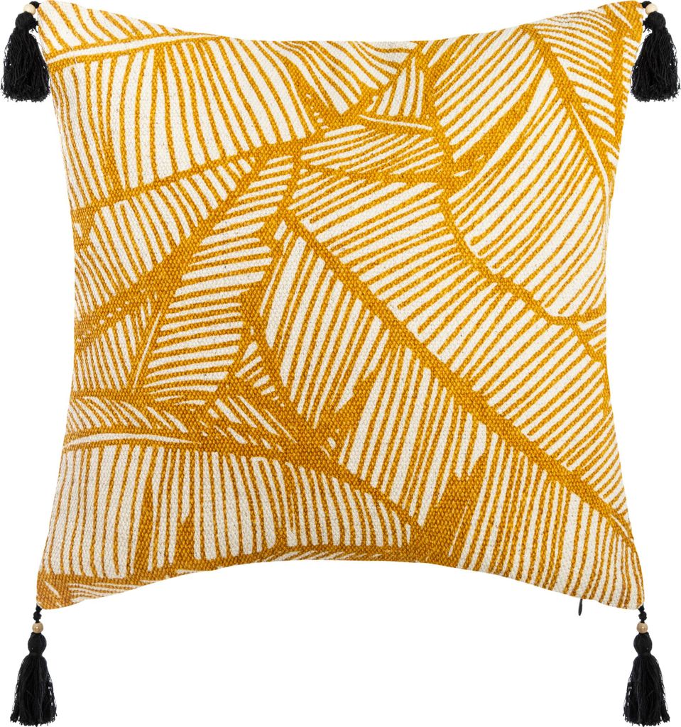 Taie d'oreiller décorative avec pompons TROPIK, 40 x 40 cm Image du produit 