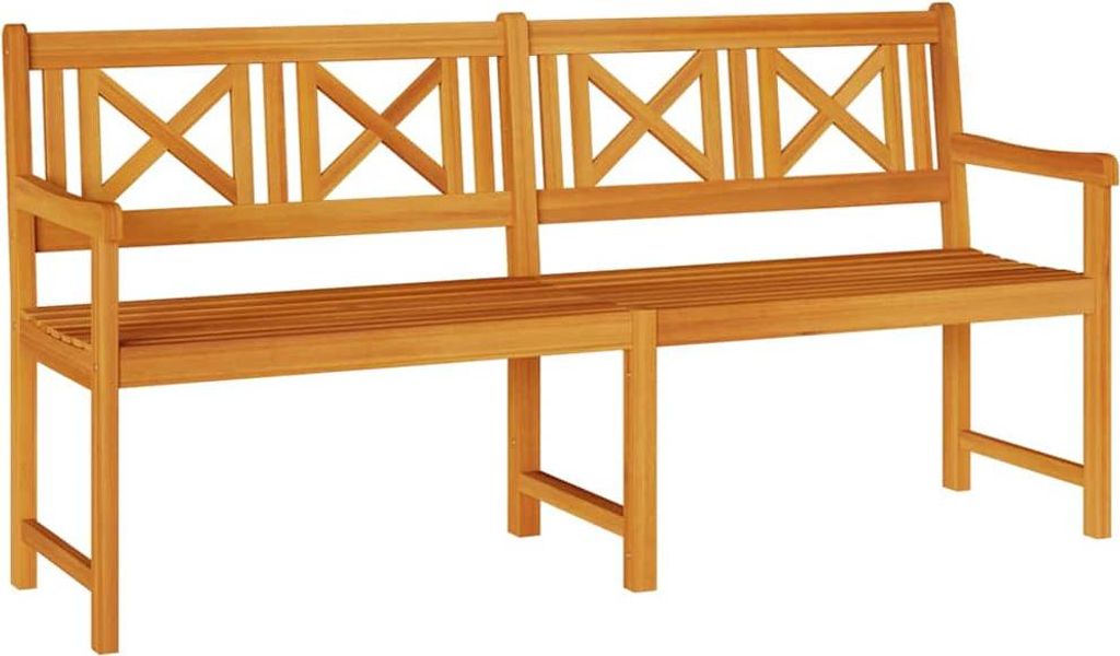 Bank Outdoor Natur 180 x 56 x 90 cm Massivholz Akazie