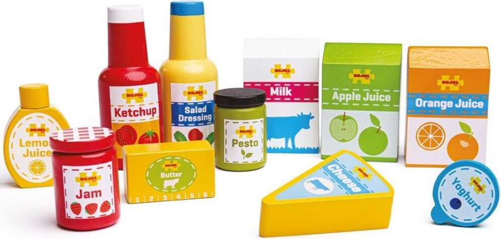 Bigjigs Toys Sada čerstvých potravin Obrázek produktu 