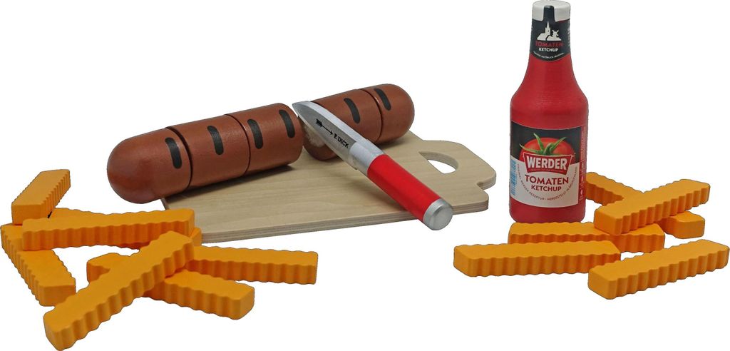 TANNER - Der kleine Kaufmann – Bratwurst mit Pommes und Ketchup 0621.6