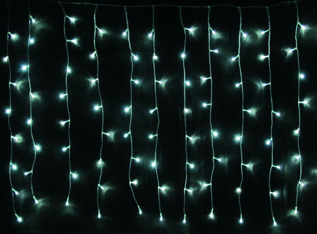 Linder Exclusiv Lichtregen 120 LED Kaltweiß Produktbild 