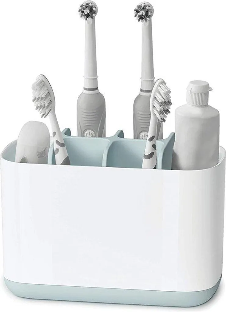Organisateur de brosses à dents de luxe avec support mural invisible