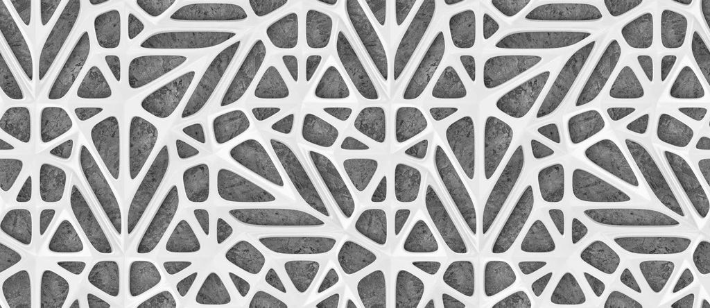 Magnetmatte für Heizkörper, durchbrochenes Mosaik, 60x100cm