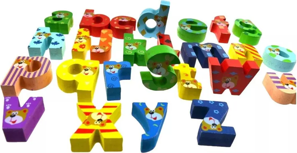 Table bois alphabet : solution ludique pour mémoriser les lettres