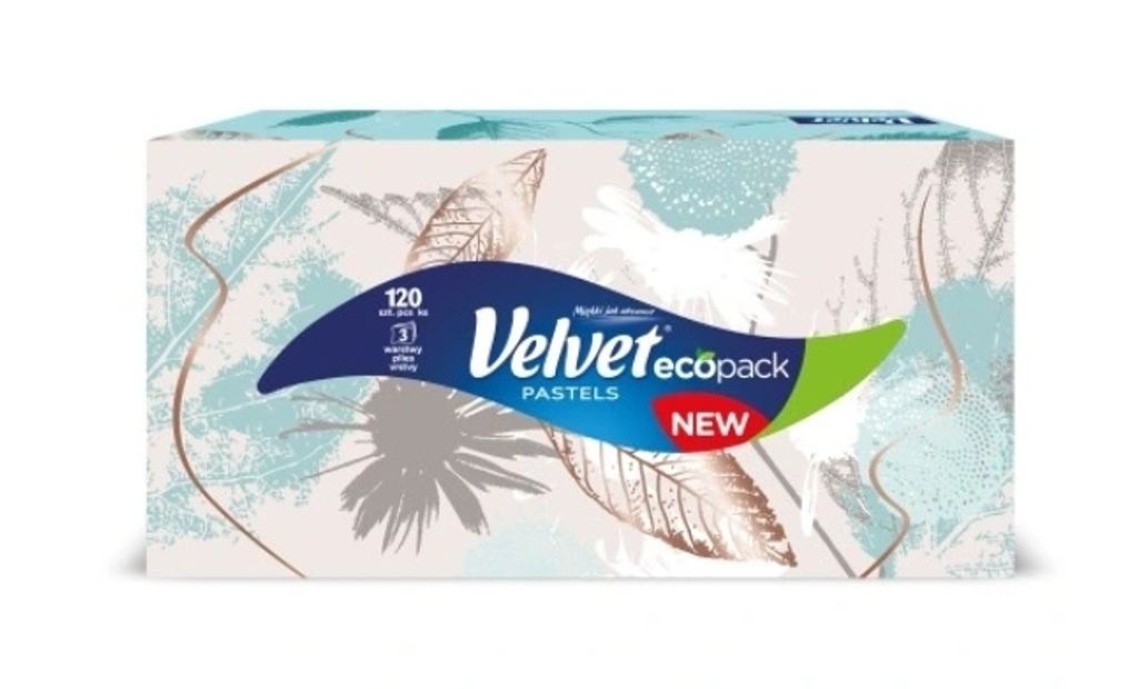 Velvet Universal-Taschentücher 120 Stück 3-lagig Produktbild 
