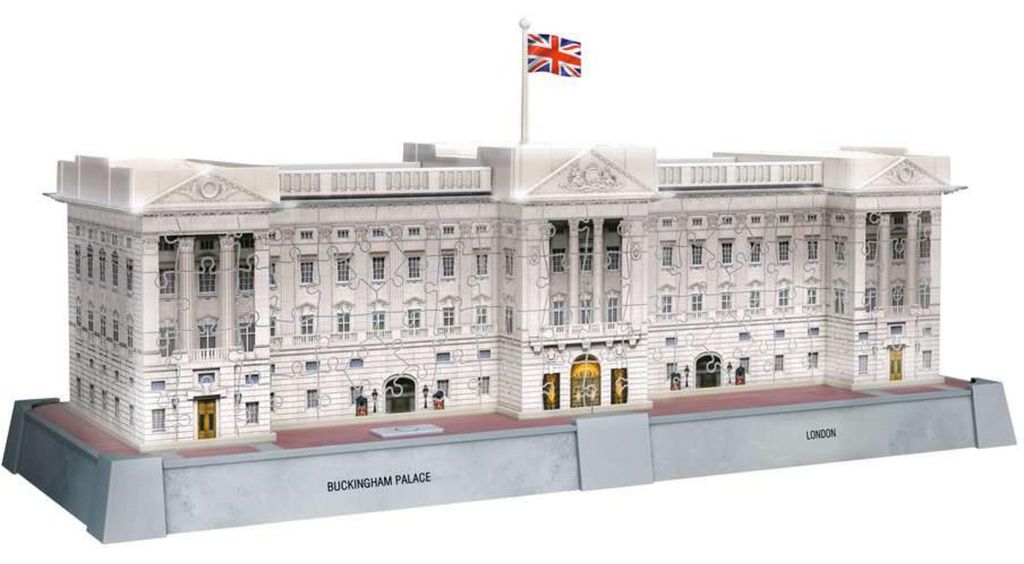 Ravensburger 3D Puzzle Iconics Buckingham Palace - Avec Image du produit 