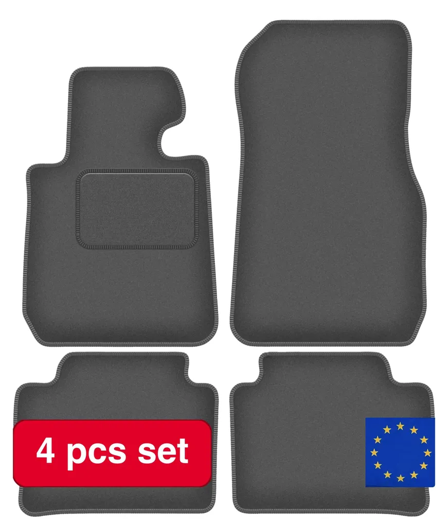 Protégez votre BMW Série 3 F31 avec ces tapis velours gris sur mesure