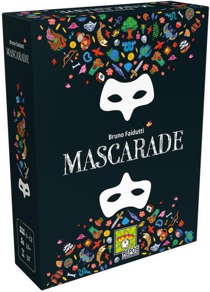 Mascarade - Kartenspiel, für 4-12 Spieler  Bluffspiel Produktbild 