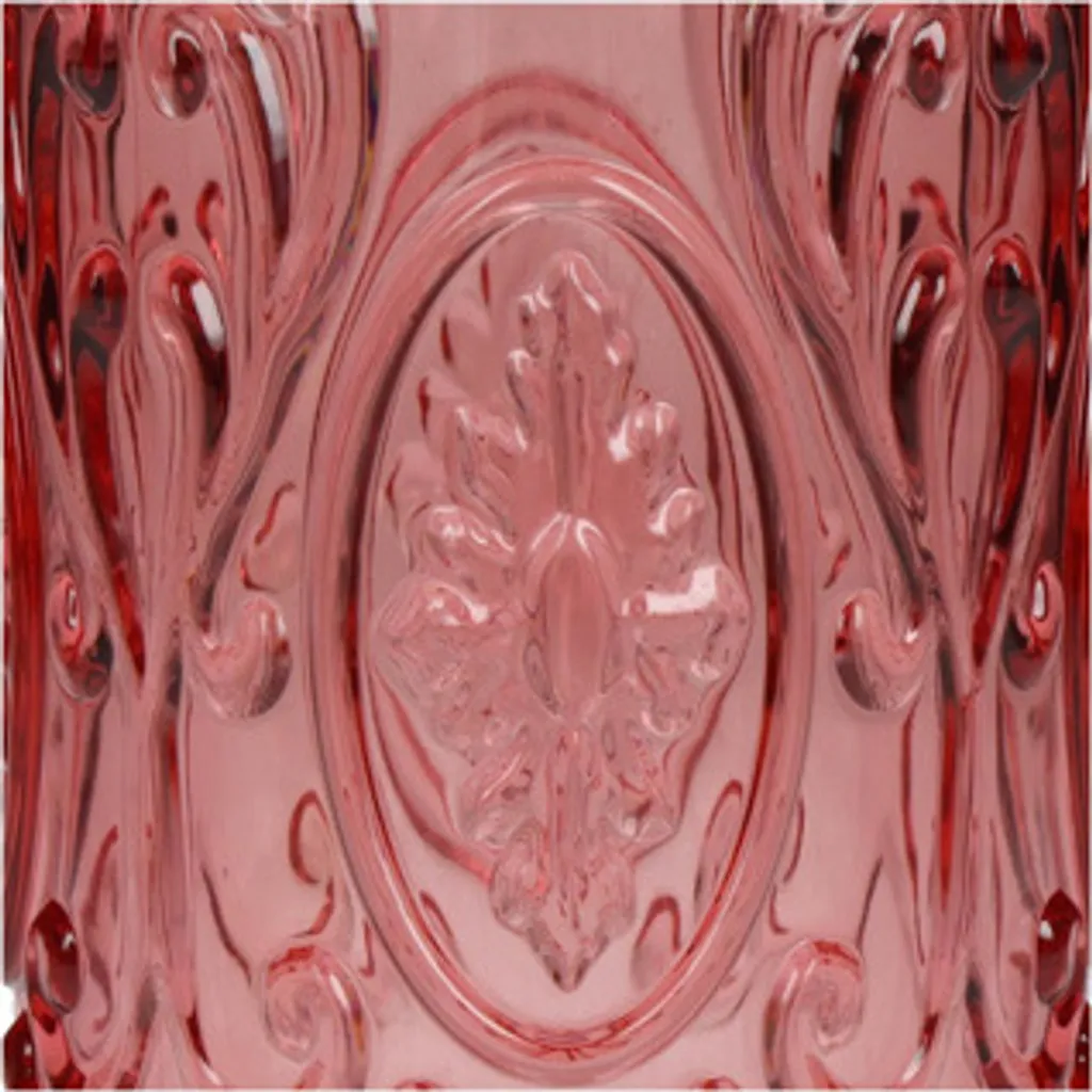 Bicchiere Rosa Multicolor Acrilico 15,2cm - Elegante Tumbler Alto - 2