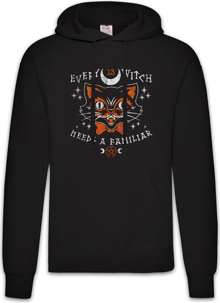 Urban Backwoods Every Witch, Herren Hoodie, Farbe: Schwarz, Größe: L