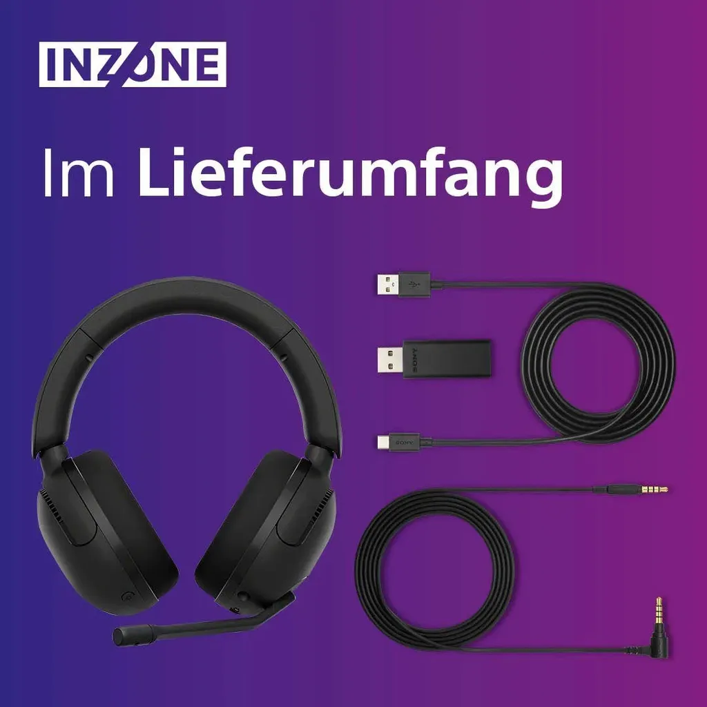 Sony WHG500B Casque Bluetooth Noir avec Réduction de Bruit Active - 9