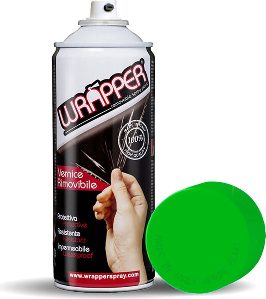 Abnehmbare Lackierung Spray Wrapper Spezial Neon Grün Produktbild 