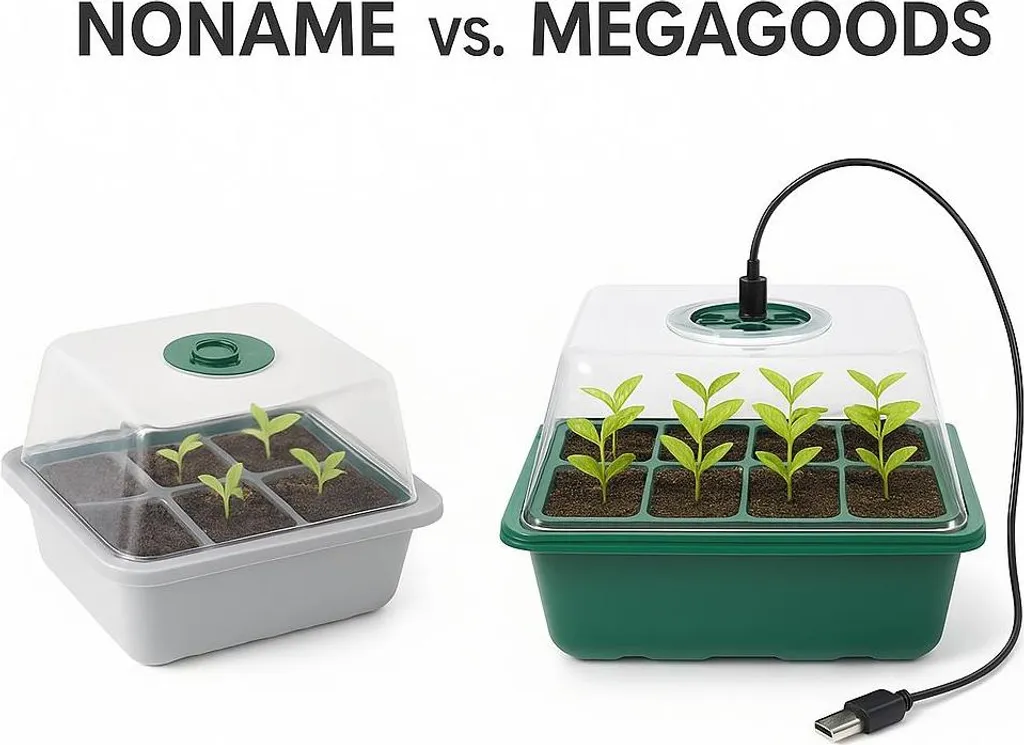 Kit de germination pour potager intérieur avec lampe LED intégrée et 6a