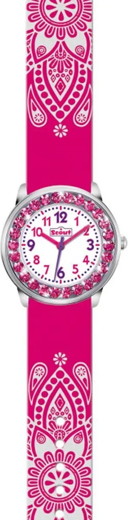 Montre Scout à quartz résistante avec bracelet en polyuréthane durable